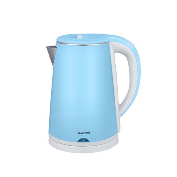 กาต้มน้ำไฟฟ้า ขนาด 1.8 ลิตร พลาสติก 2 ชั้น NW-KT1801