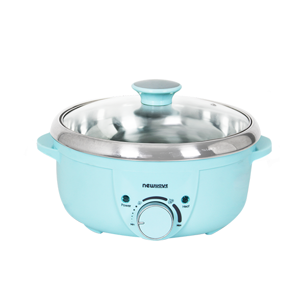 หม้อสุกี้ไฟฟ้า ขนาด 2.5 ลิตร หม้อในถอดล้างได้ SH-2002